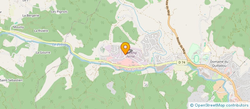 localisation de l'entreprise SARL CCTAP à SAINTE-MAXIME