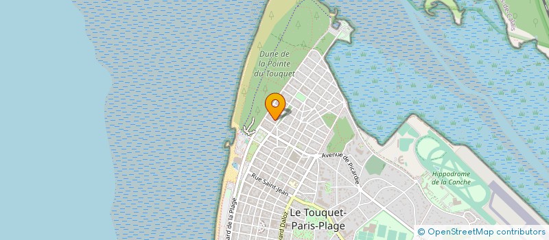 localisation de l'entreprise SARL CD ACCOUNTANTS  LE TOUQUET-PARIS-PLAGE