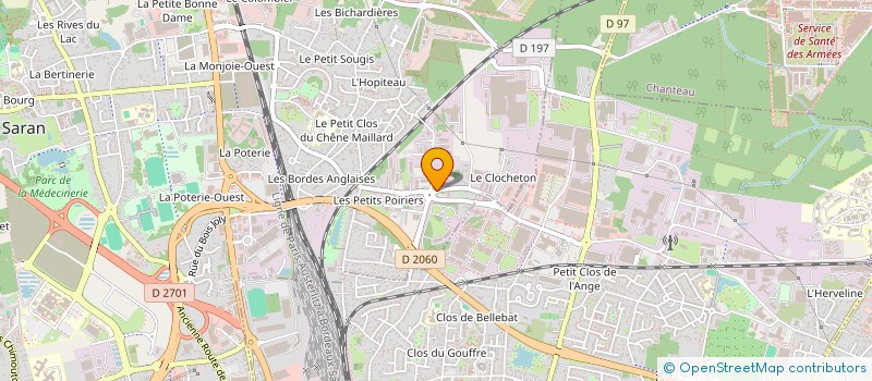 localisation de l'entreprise SARL CD BATIMENT à SARAN