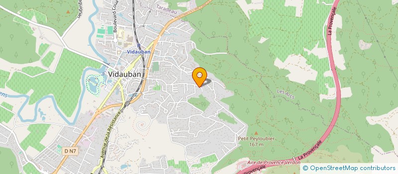 localisation de l'entreprise SARL CDD 83  LE MUY