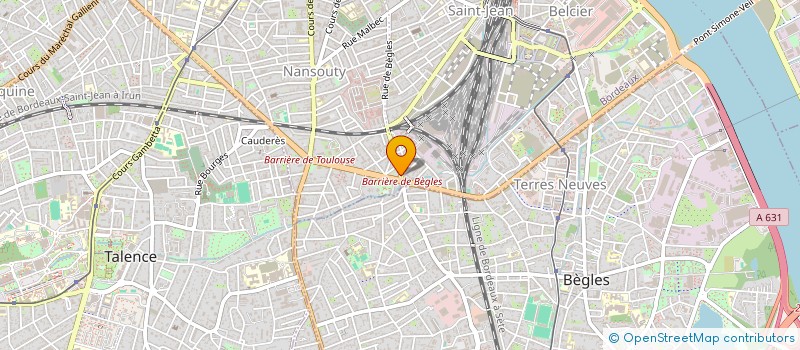 localisation de l'entreprise SARL CDR CENTRE DE REPARATION à BORDEAUX