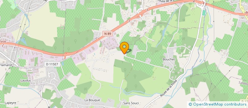 localisation de l'entreprise SARL CECD à POMPIGNAC