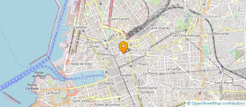 localisation de l'entreprise SARL CECELINE à MARSEILLE