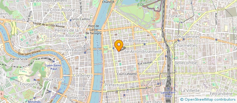 localisation de l'entreprise SARL CECILE PROST à LYON