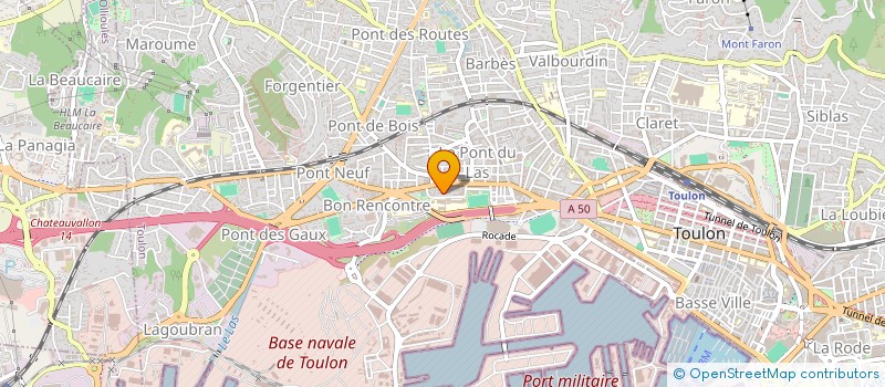 localisation de l'entreprise SARL CEJA à TOULON