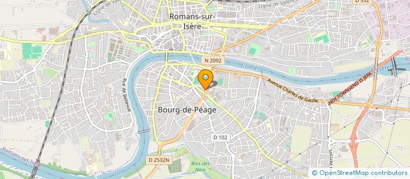 localisation de l'entreprise SARL CELDIE CUISINES à BOURG-DE-PEAGE