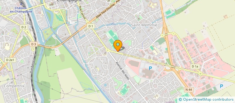 localisation de l'entreprise SARL CELIK-PALA  CHALONS-EN-CHAMPAGNE