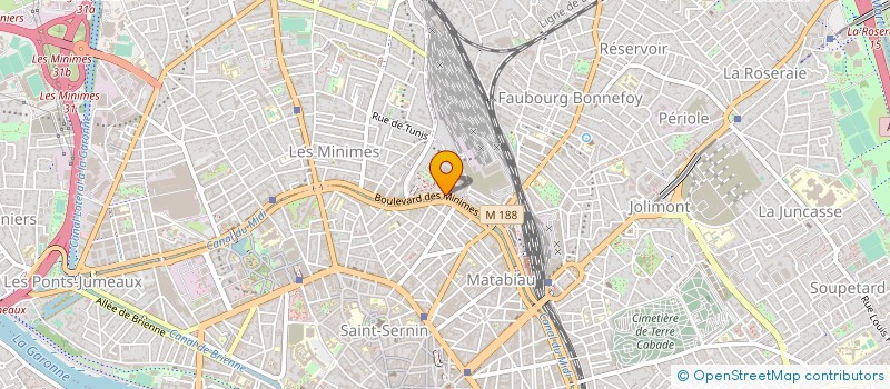 localisation de l'entreprise SARL CELINE à TOULOUSE