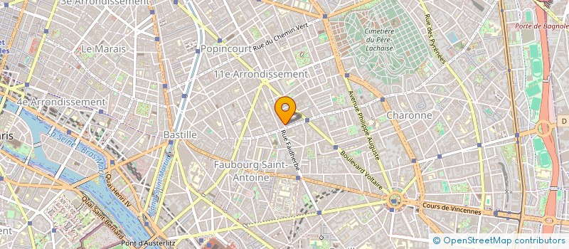 localisation de l'entreprise SARL CELINE  PARIS