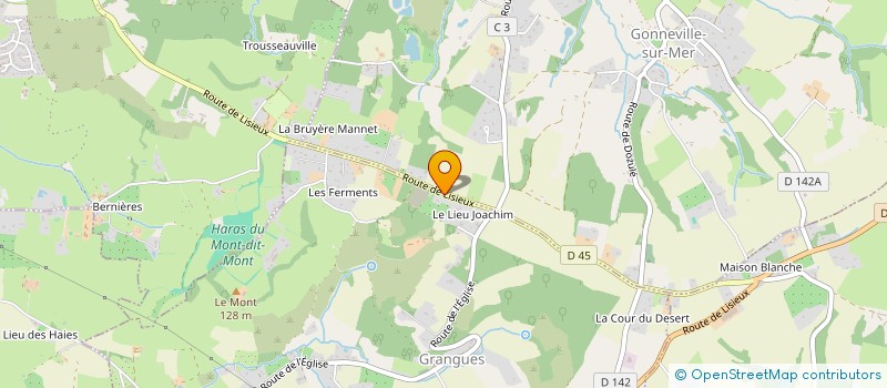 localisation de l'entreprise SARL CELINE FALCINELLI à PERIERS-EN-AUGE