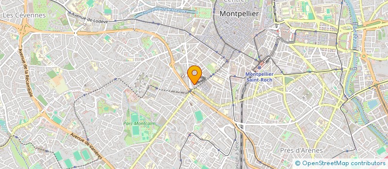 localisation de l'entreprise SARL CELINE GAL à MONTPELLIER