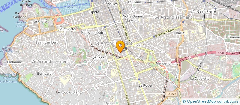 localisation de l'entreprise SARL CELINE MULTIMEDIA à MARSEILLE 6EME