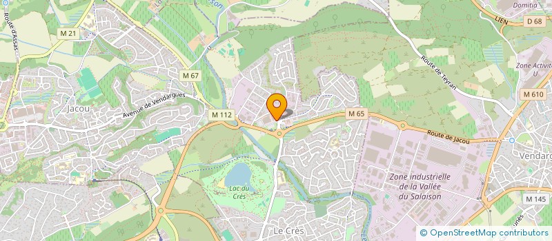 localisation de l'entreprise SARL CELOPTIQUE à LE CRES