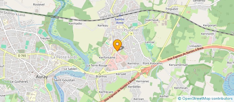 localisation de l'entreprise SARL CELTIC FOURNIL à PLUNERET