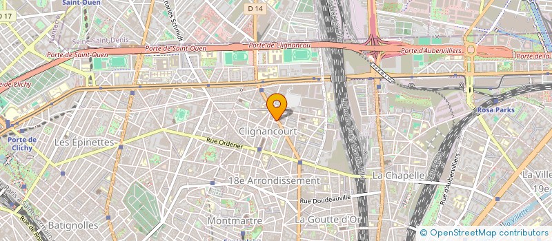 localisation de l'entreprise SARL CEM  PARIS