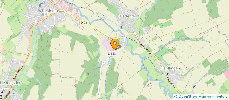 localisation de l'entreprise SARL CENTR-ALSACE COMPOST  HIRSINGUE