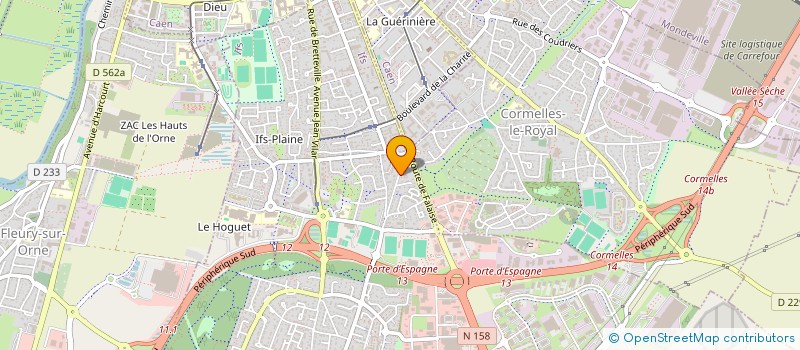 localisation de l'entreprise SARL CENTRAL GRAPHIC  IFS