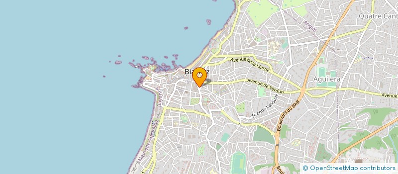 localisation de l'entreprise SARL CENTRE BIARROT à BIARRITZ