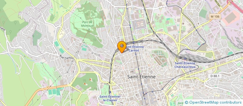 localisation de l'entreprise SARL CENTRE D'AMINCISSEMENT DU GUIZAY  SAINT-ETIENNE