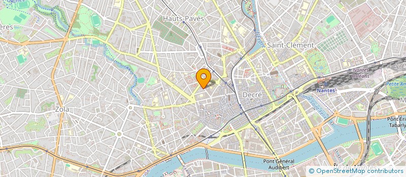 localisation de l'entreprise SARL CENTRE D'AMINCISSEMENT PERODEC à NANTES