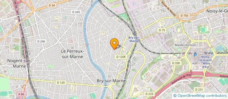localisation de l'entreprise SARL CENTRE DE FORMATION DES APPRENTIS CONDUCTEURS à BRY-SUR-MARNE