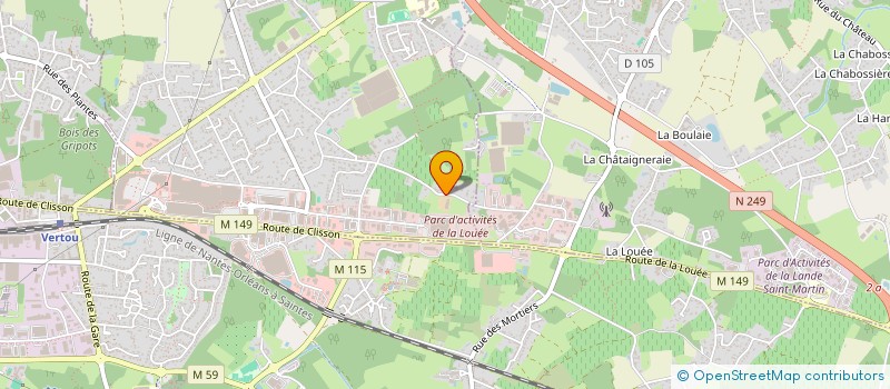 localisation de l'entreprise SARL CENTRE EQUESTRE DU BOIS BRULE à BASSE-GOULAINE