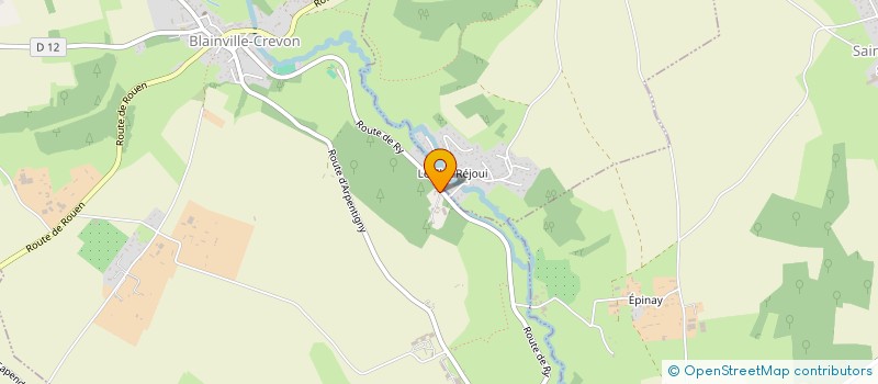 localisation de l'entreprise SARL CENTRE EQUESTRE DU CREVON à BLAINVILLE-CREVON