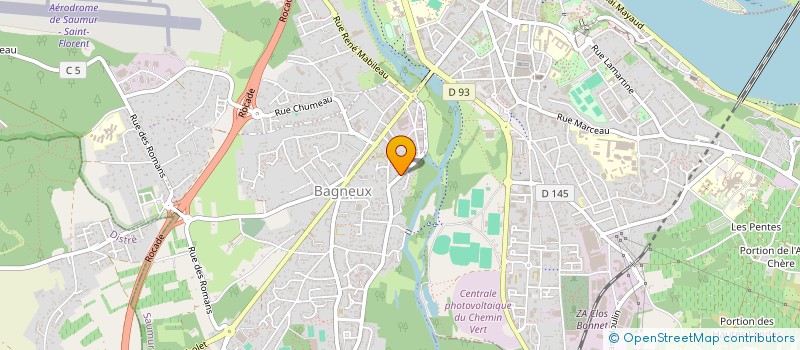 localisation de l'entreprise SARL CENTRE EQUESTRE SAUMUR PETIT SOUPER à SAUMUR