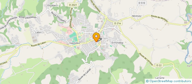 localisation de l'entreprise SARL CEPIRA  HASPARREN