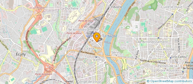 localisation de l'entreprise SARL CERA à LYON