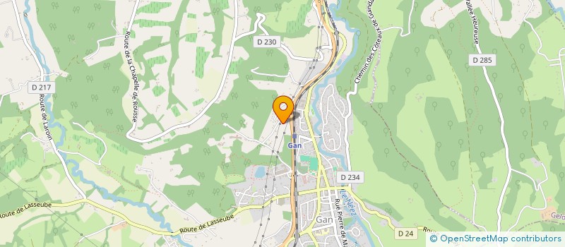 localisation de l'entreprise SARL CERCEDILLA  GAN