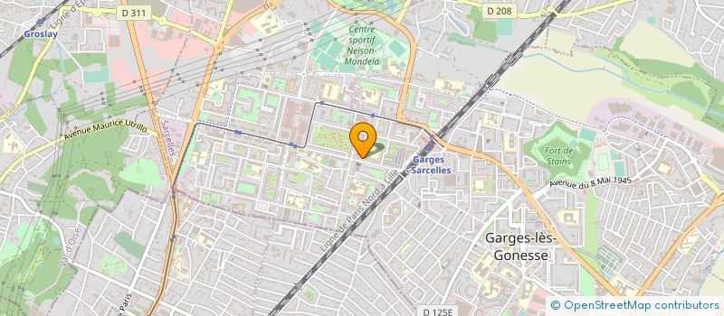 localisation de l'entreprise SARL CERCLE ALLIANCES SERVICES à SARCELLES