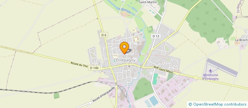localisation de l'entreprise SARL CERECOLE à ETREPAGNY