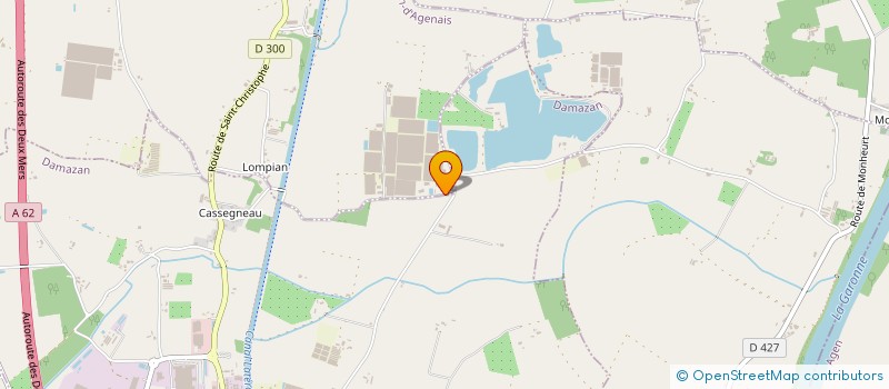 localisation de l'entreprise SARL CERES  PUCH-D'AGENAIS