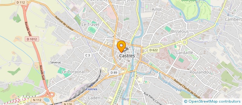 localisation de l'entreprise SARL CERESOLI à CASTRES