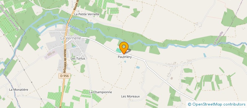 localisation de l'entreprise SARL CERFI à LA VERNELLE