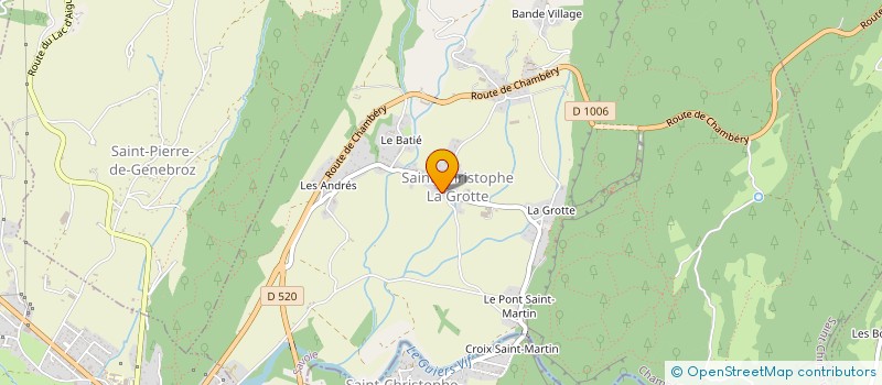 localisation de l'entreprise SARL CERTIF 38 à SAINT-CHRISTOPHE
