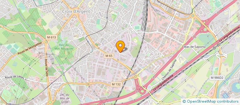 localisation de l'entreprise SARL CESAR à MONTPELLIER