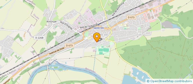 localisation de l'entreprise SARL CESG  SAINT-VIT