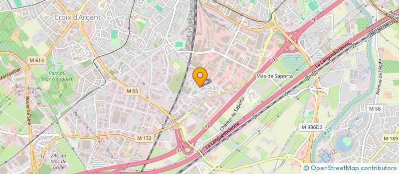 localisation de l'entreprise SARL CEVENNES - GARDONS ASSISTANCE à MONTPELLIER