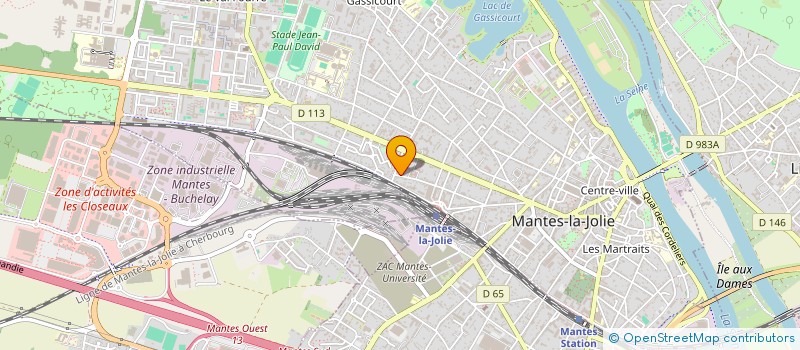 localisation de l'entreprise SARL CEY  MANTES-LA-JOLIE