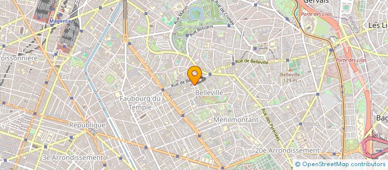 localisation de l'entreprise SARL CEYLAN  PARIS