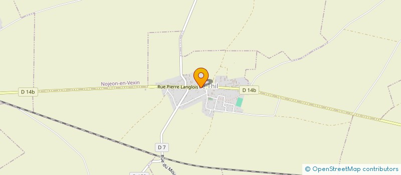 localisation de l'entreprise SARL CFA PAYSAGE  LE THIL