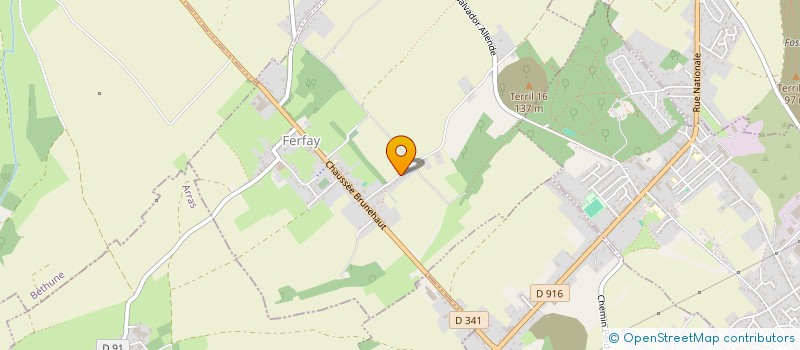 localisation de l'entreprise SARL CFG COLLETTE  FERFAY