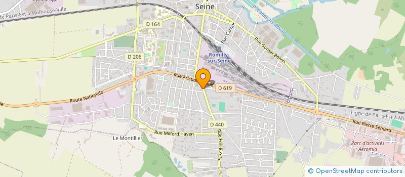 localisation de l'entreprise SARL CFJ à ROMILLY-SUR-SEINE