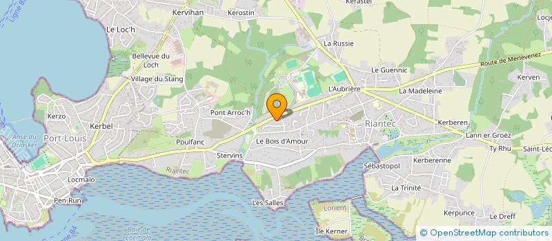localisation de l'entreprise SARL CFM à RIANTEC