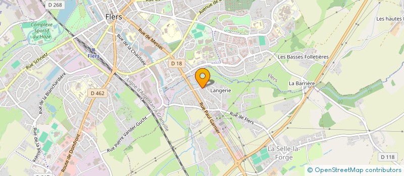 localisation de l'entreprise SARL CFP à LA SELLE-LA-FORGE