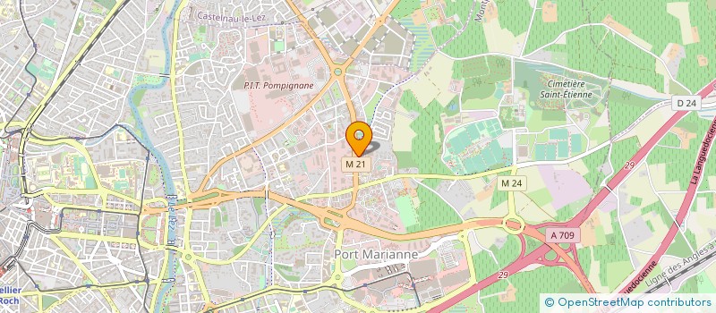 localisation de l'entreprise SARL CG PROMOTION à MONTPELLIER
