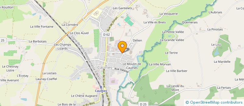 localisation de l'entreprise SARL CGC à CAULNES
