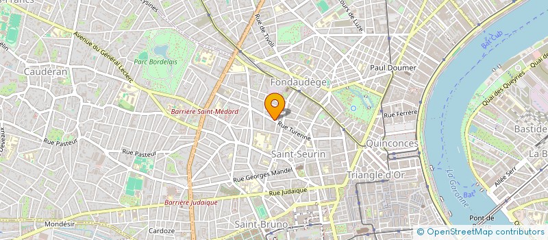 localisation de l'entreprise SARL CGDEV  BORDEAUX